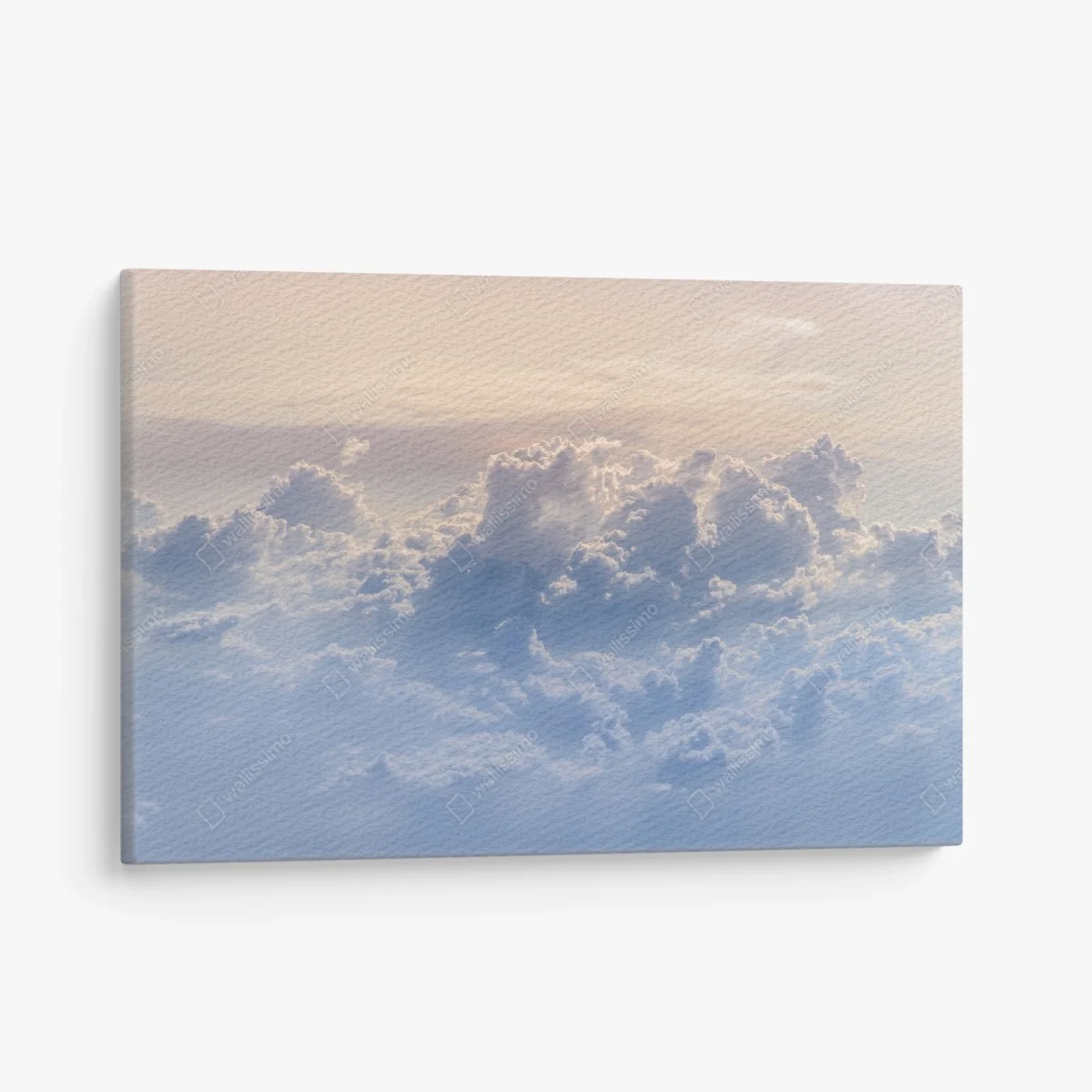 Leinwandbild sanfte wolken über dem blauen himmel – Wallnifity® Leinwandbild sanfte wolken über dem blauen himmel – Wallnifity®