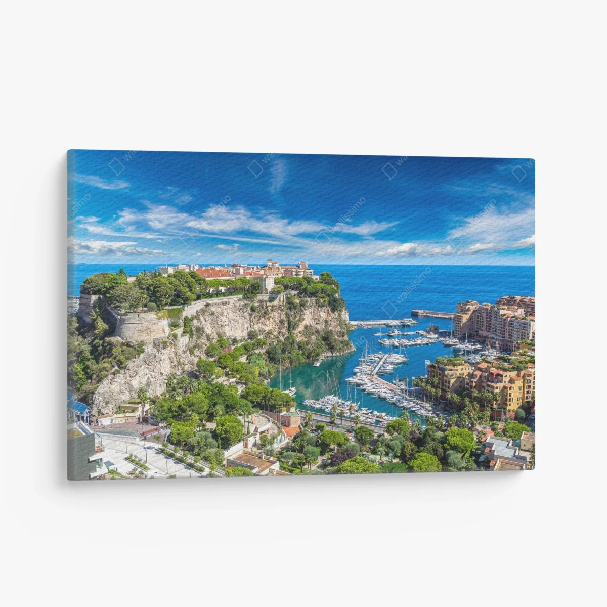 Leinwandbild panoramablick auf den hafen von Monte Carlo – Wallnifity® Leinwandbild panoramablick auf den hafen von Monte Carlo – Wallnifity®