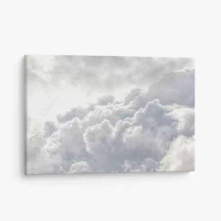 Leinwandbild ätherische wolkenlandschaft – Wallnifity®