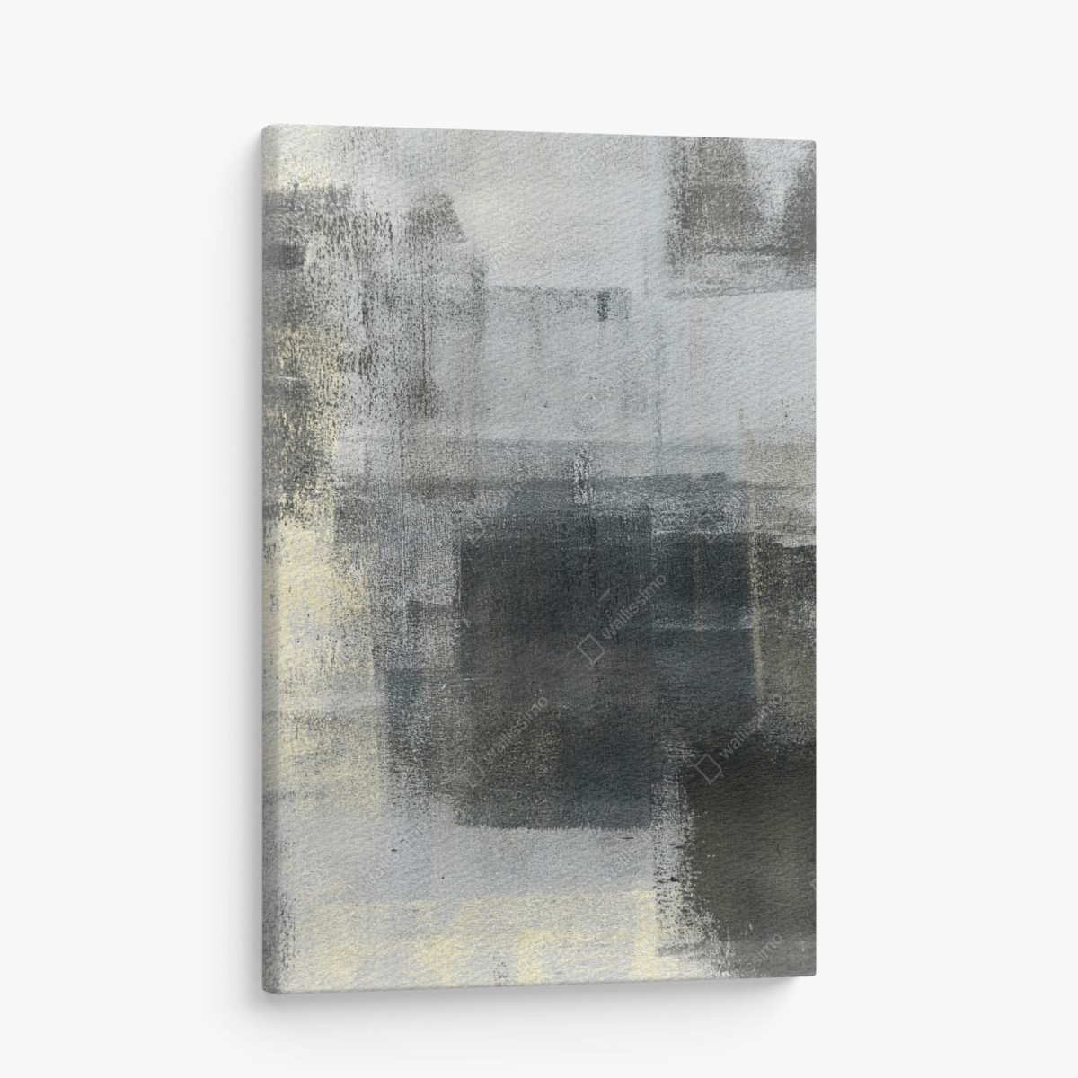 Leinwandbild subtile monochrome textur – Wallnifity®