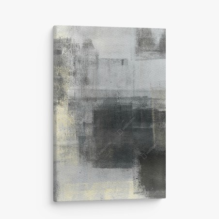 Leinwandbild subtile monochrome textur – Wallnifity®