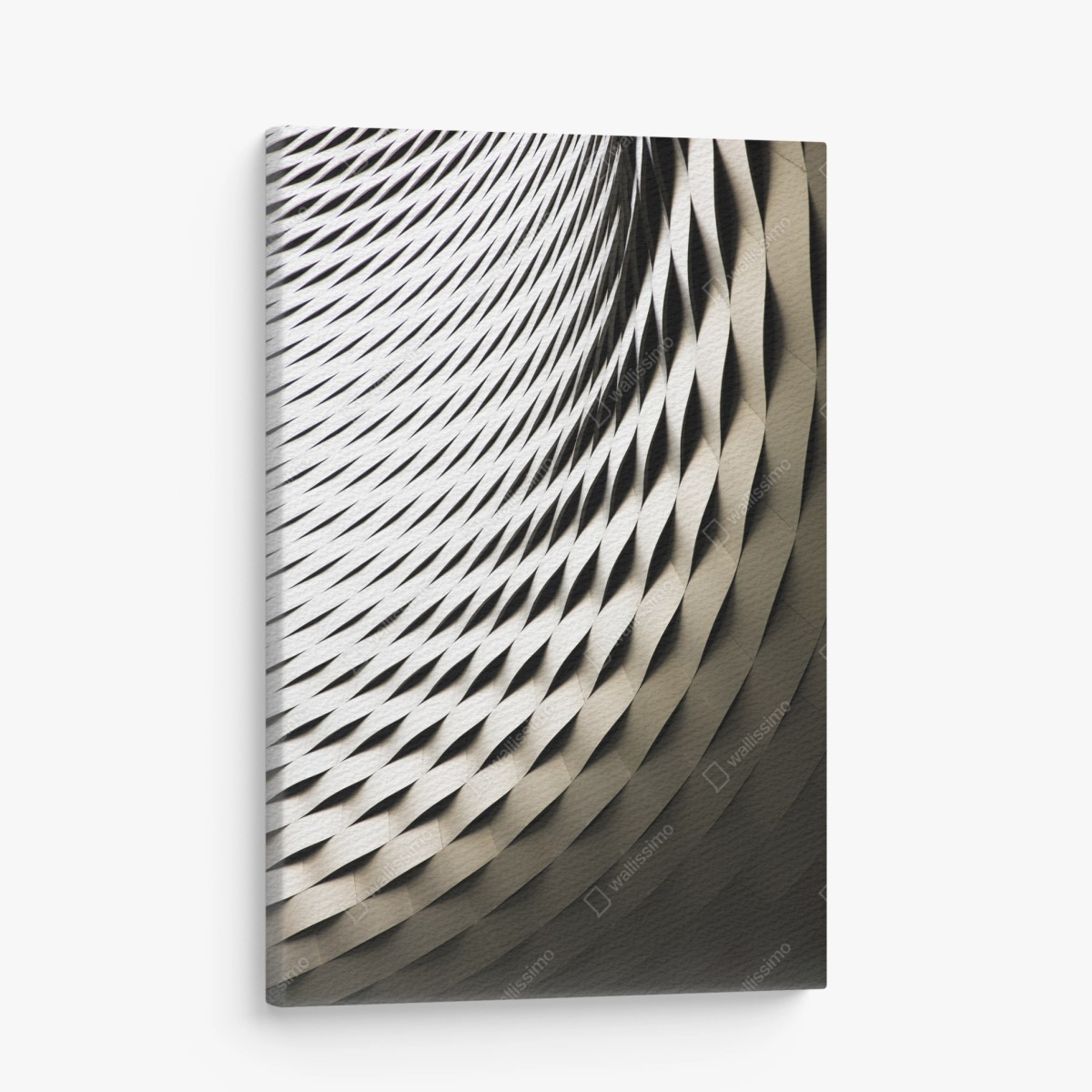 Leinwandbild modernes geometrisches architekturmuster – Wallnifity®