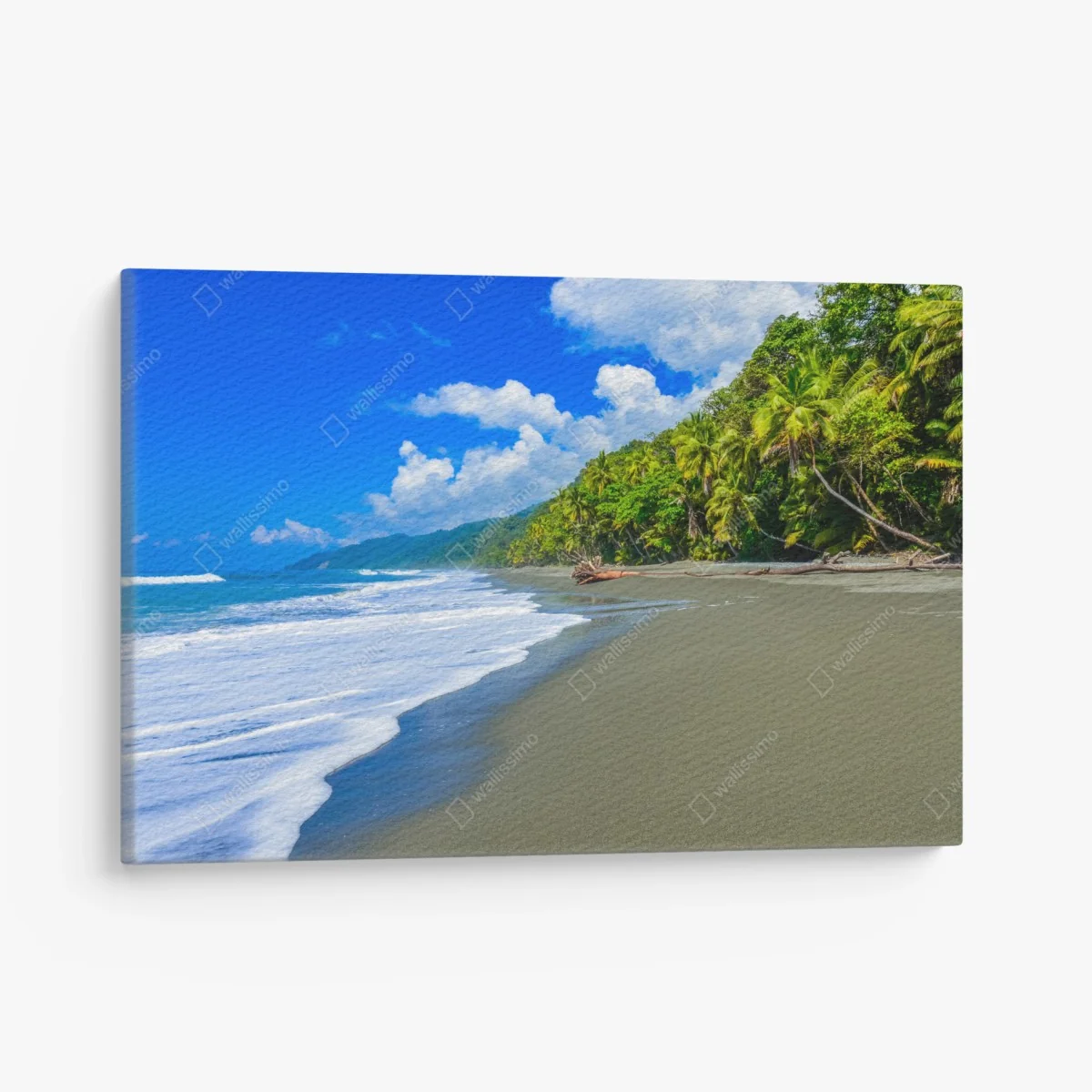 Leinwandbild wilder strand bei Corcovado, Costa Rica – Wallnifity® Leinwandbild wilder strand bei Corcovado, Costa Rica – Wallnifity®