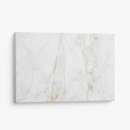 Leinwandbild weißer marmor mit goldenen adern – Wallnifity®