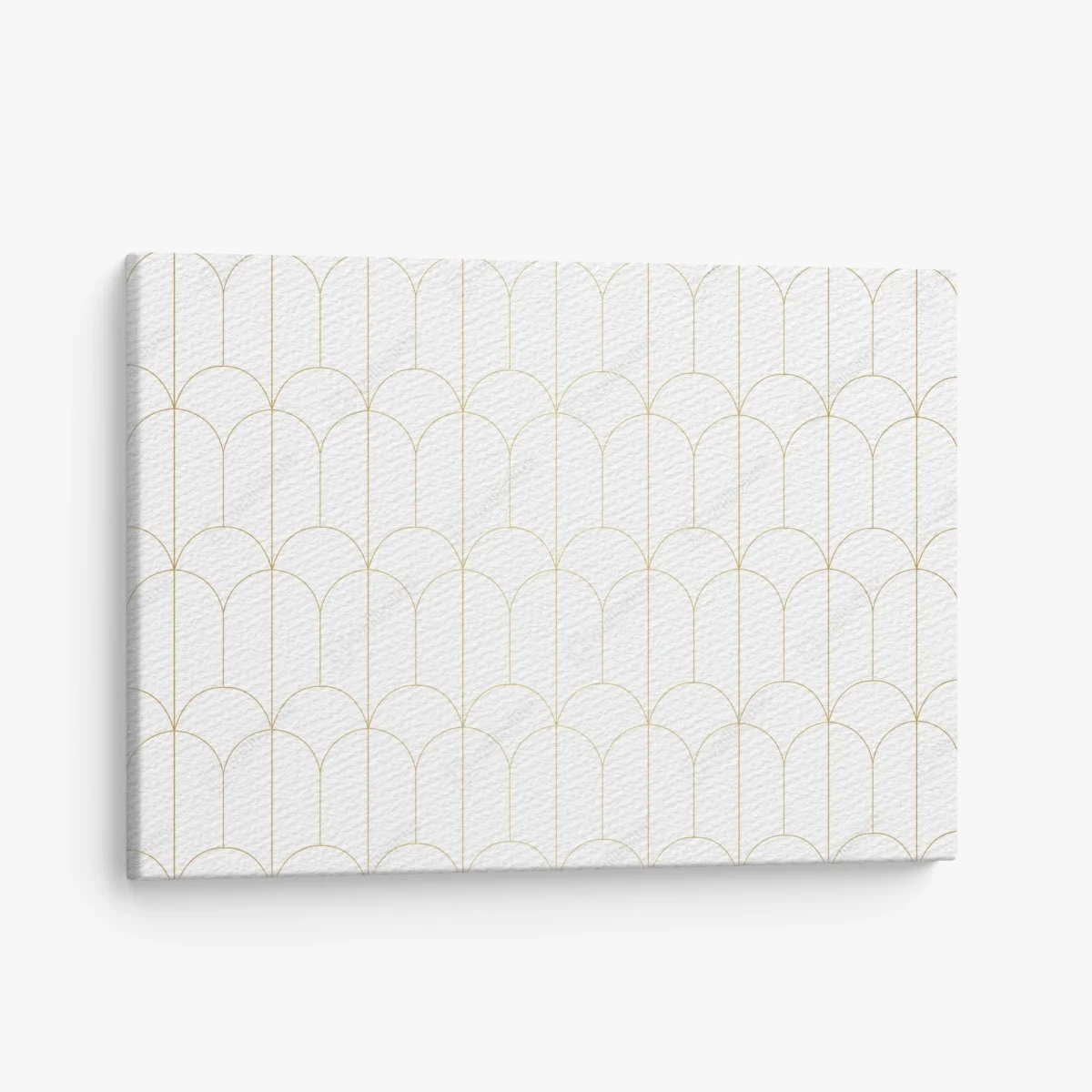 Leinwandbild goldenes art deco bogenmuster – Wallnifity® Leinwandbild goldenes art deco bogenmuster – Wallnifity®