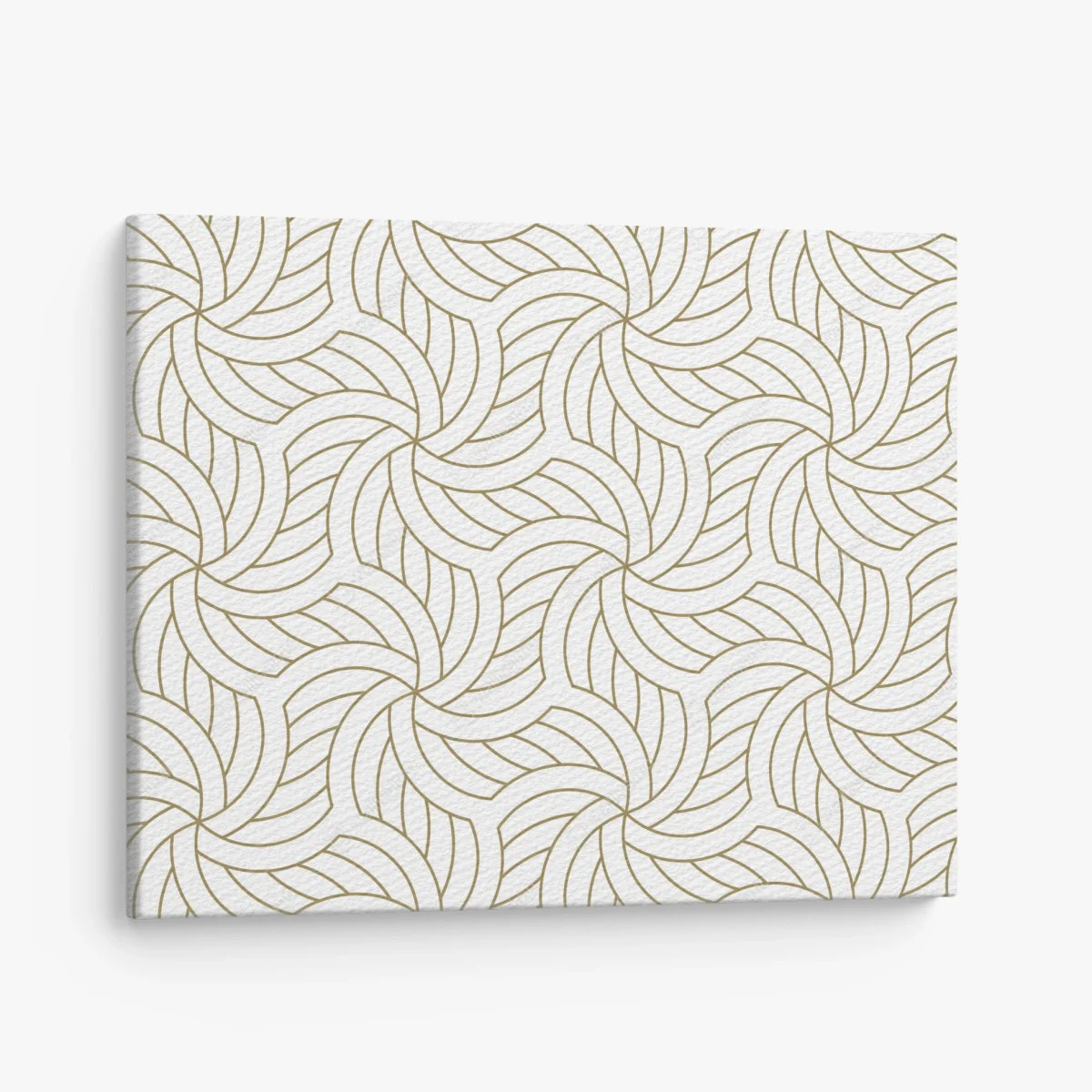Leinwandbild goldenes geometrisches wirbelmuster – Wallnifity® Leinwandbild goldenes geometrisches wirbelmuster – Wallnifity®