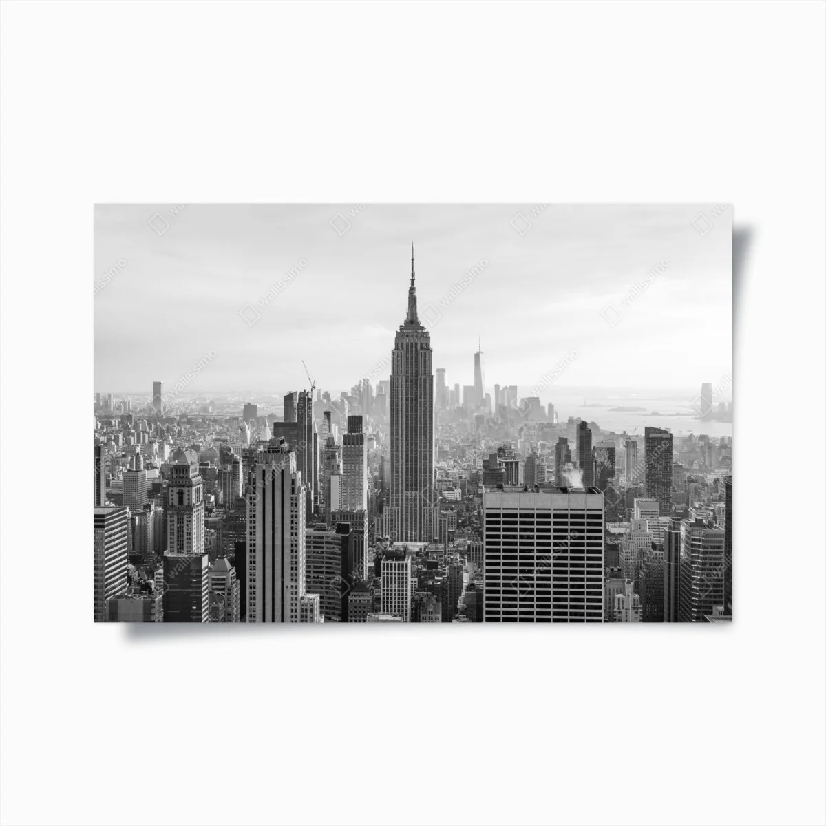 Poster New York skyline in schwarzweiß – Wallnifity® Poster New York skyline in schwarzweiß – Wallnifity®