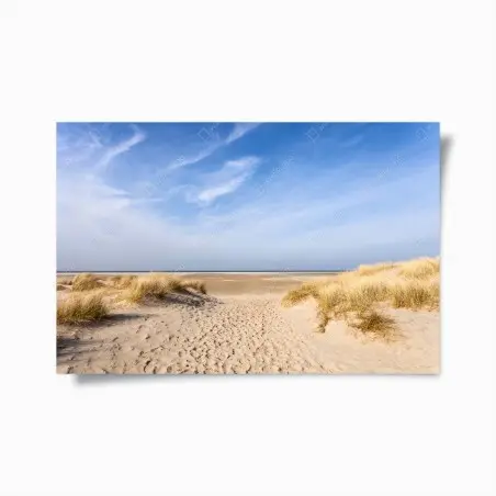 Poster ruhige dünen an der deutschen küste – Wallnifity®