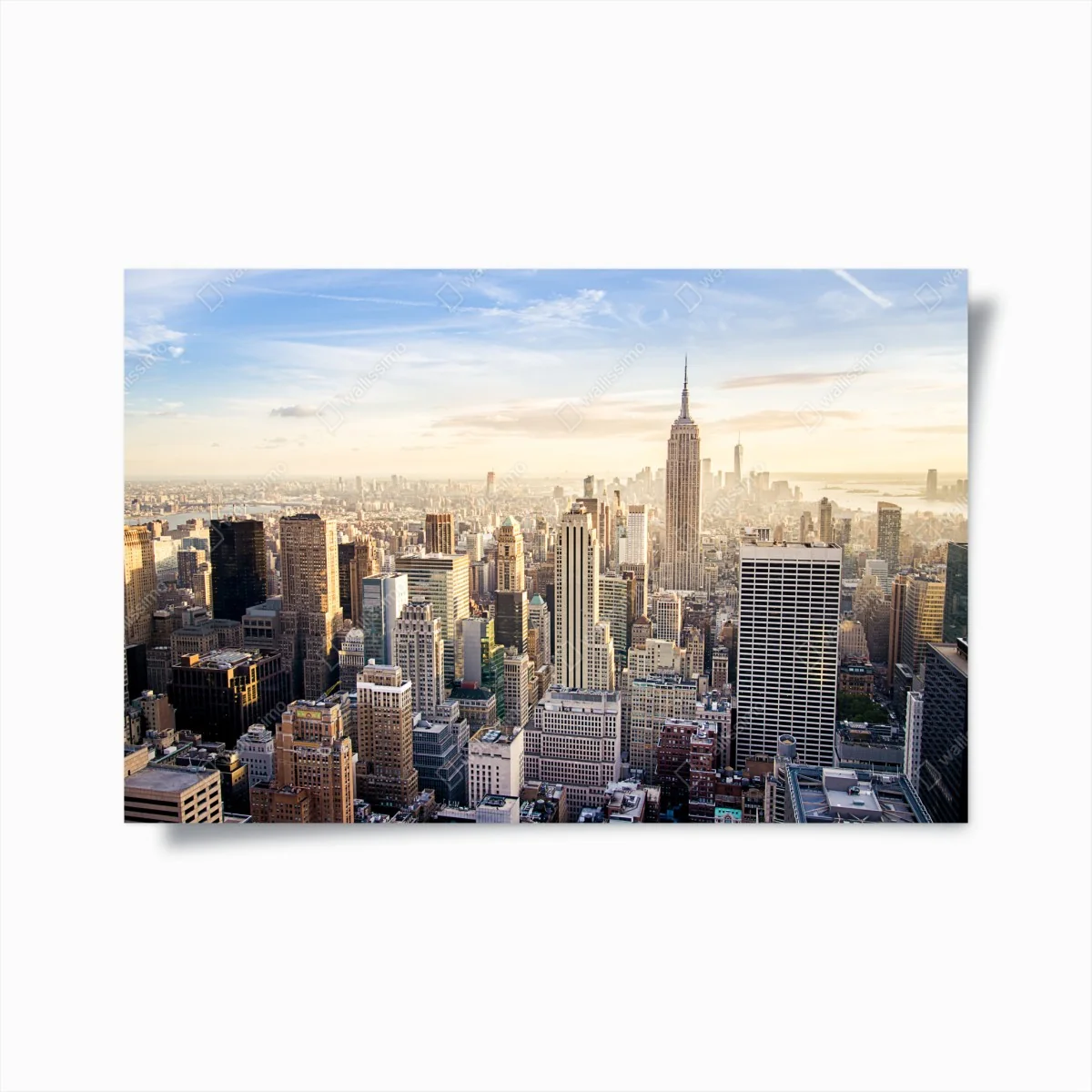 Poster New York skyline im morgenlicht – Wallnifity® Poster New York skyline im morgenlicht – Wallnifity®