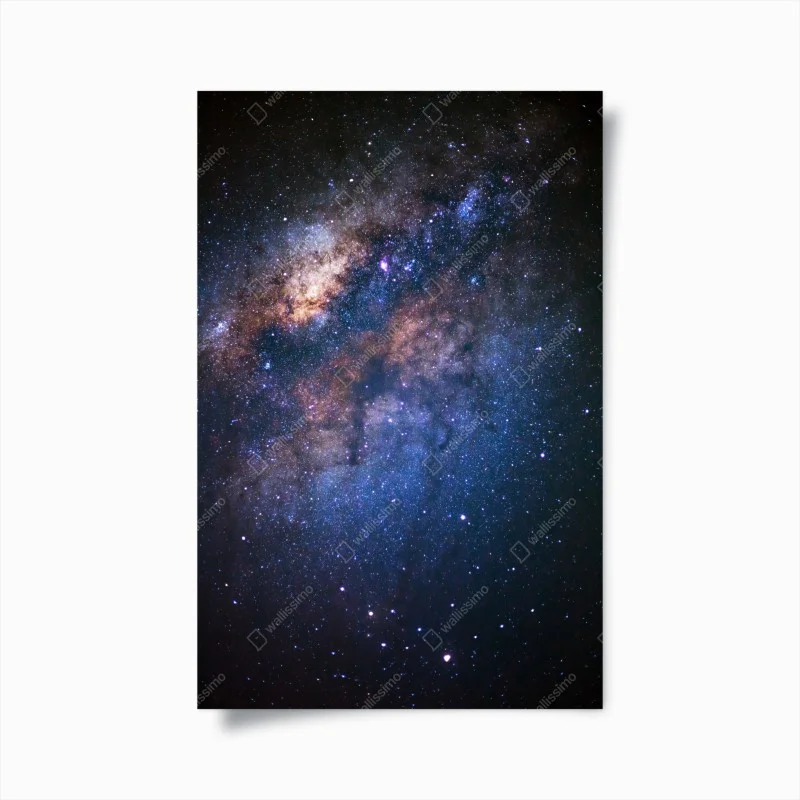 Poster milchstraße galaxie nachthimmel – Wallnifity®
