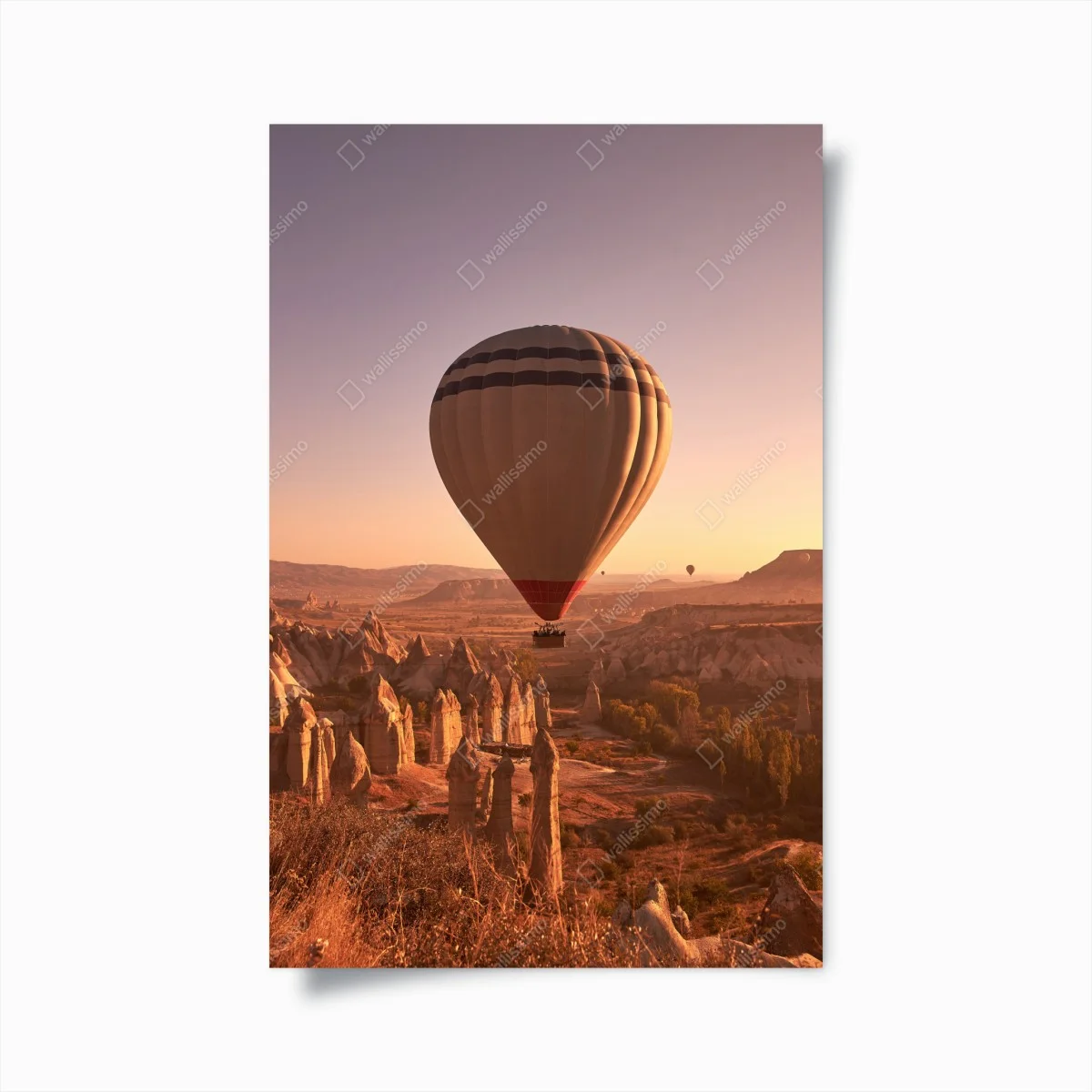 Poster heißluftballon über Kappadokien bei sonnenaufgang – Wallnifity® Poster heißluftballon über Kappadokien bei sonnenaufgang – Wallnifity®