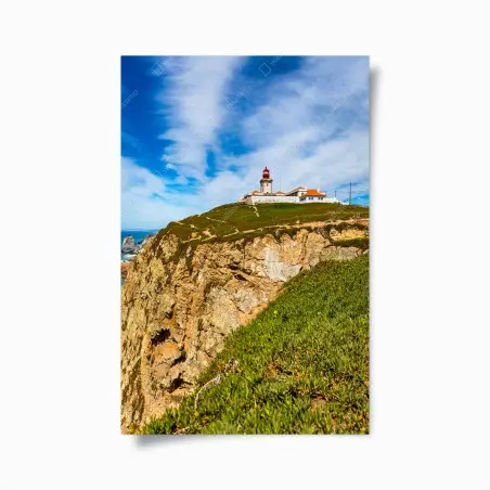 Poster leuchtturm auf den klippen von Cabo da Roca – Wallnifity®