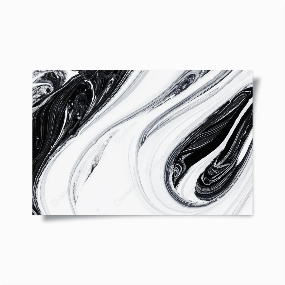 Poster monochromer marmorswirbel – Wallnifity® Poster monochromer marmorswirbel – Wallnifity®