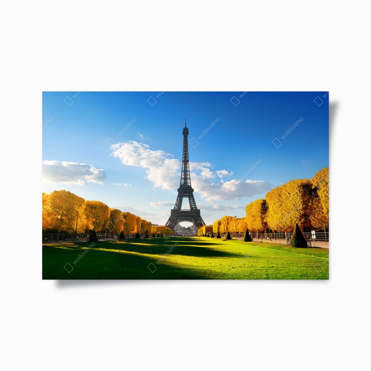 Poster frühling am Champs de Mars, Eiffelturm, Paris – Wallnifity®