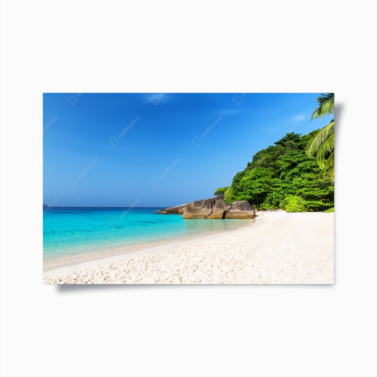 Poster Similan Islands türkisstrand panorama – Wallnifity®