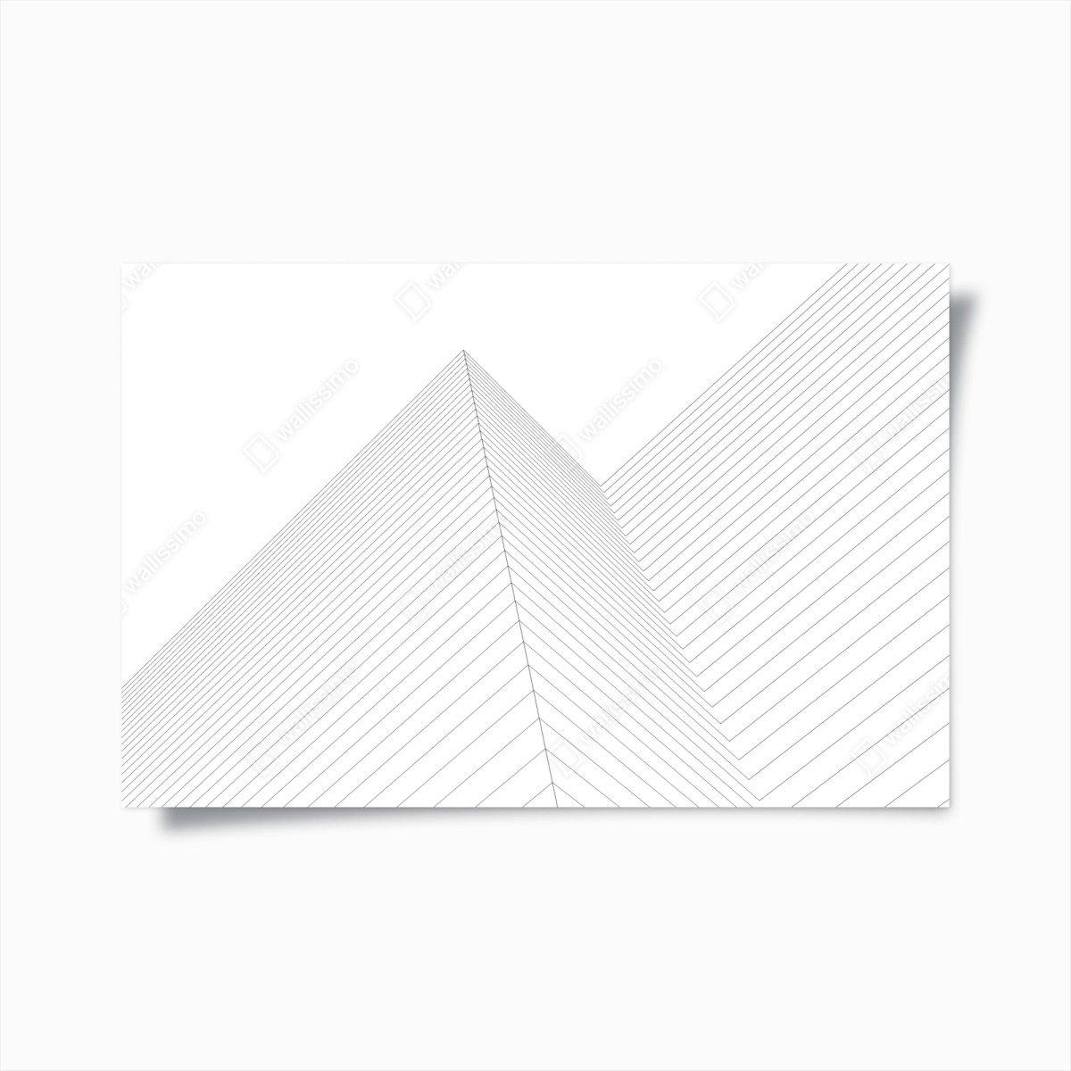 Poster geometrische architekturlinien – Wallnifity®