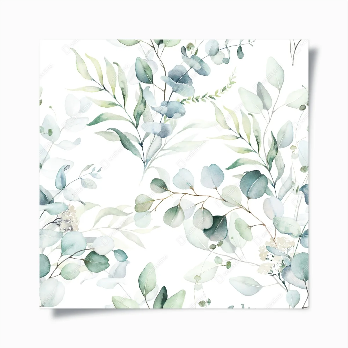 Poster aquarell eukalyptus blättermuster – Wallnifity® Poster aquarell eukalyptus blättermuster – Wallnifity®