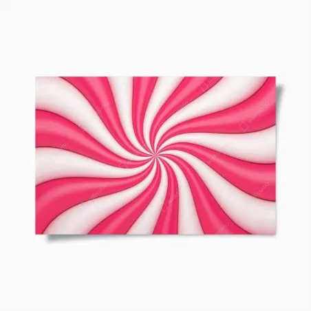 Poster rosa bonbonspirale – Wallnifity®