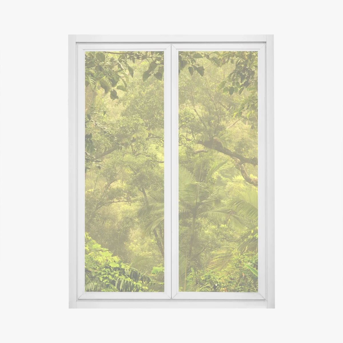 Fensteraufkleber üppiges regenwalddach bei Cairns – Wallnifity® Fensteraufkleber üppiges regenwalddach bei Cairns – Wallnifity®