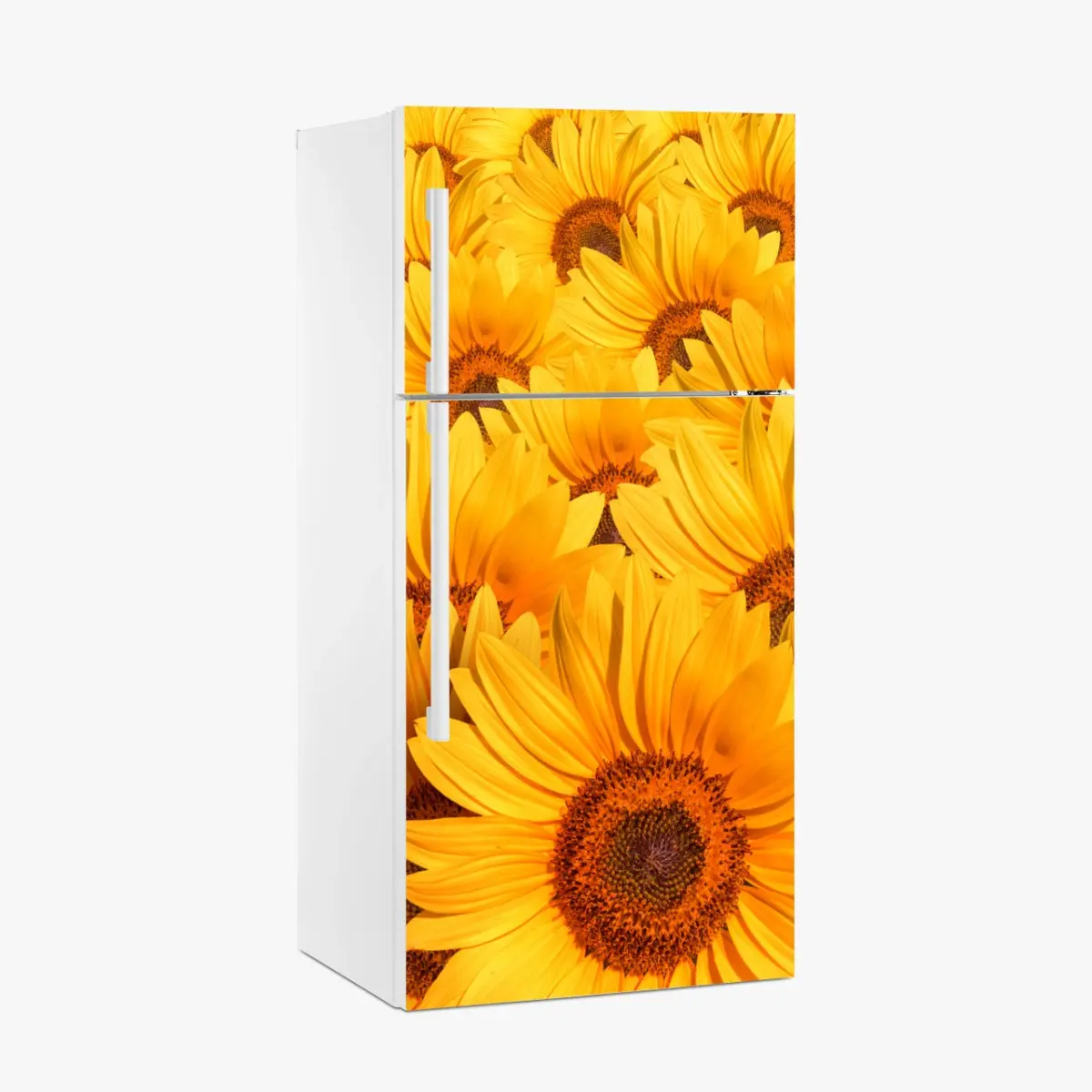 Kühlschrankaufkleber goldenes sonnenblumenfeld – Wallnifity®
