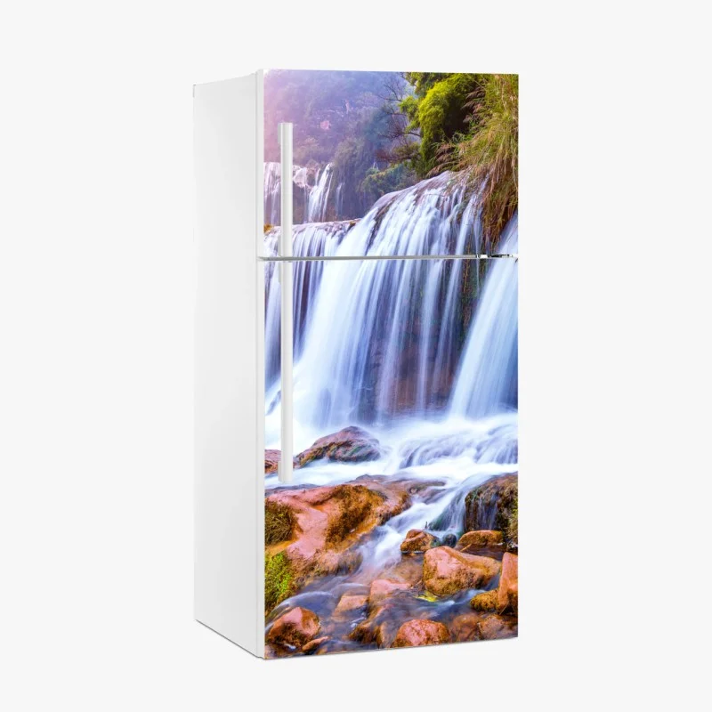 Kühlschrankaufkleber Jiulong wasserfall in Luoping, China