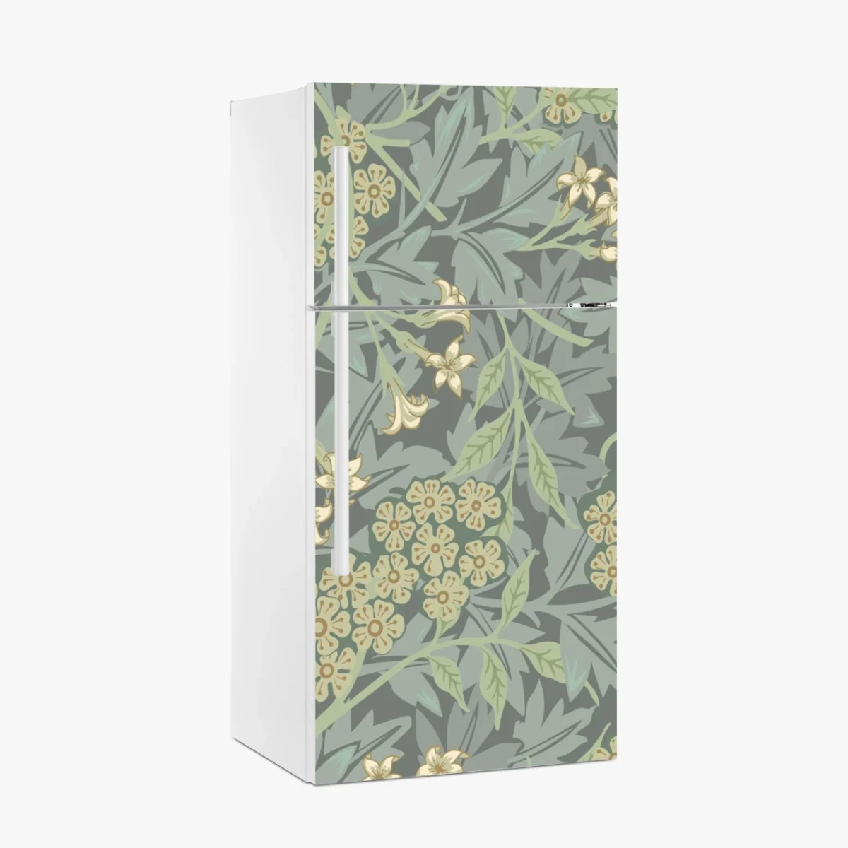 Kühlschrankaufkleber vintage botanisches blumenmuster – Wallnifity® Kühlschrankaufkleber vintage botanisches blumenmuster – Wallnifity®