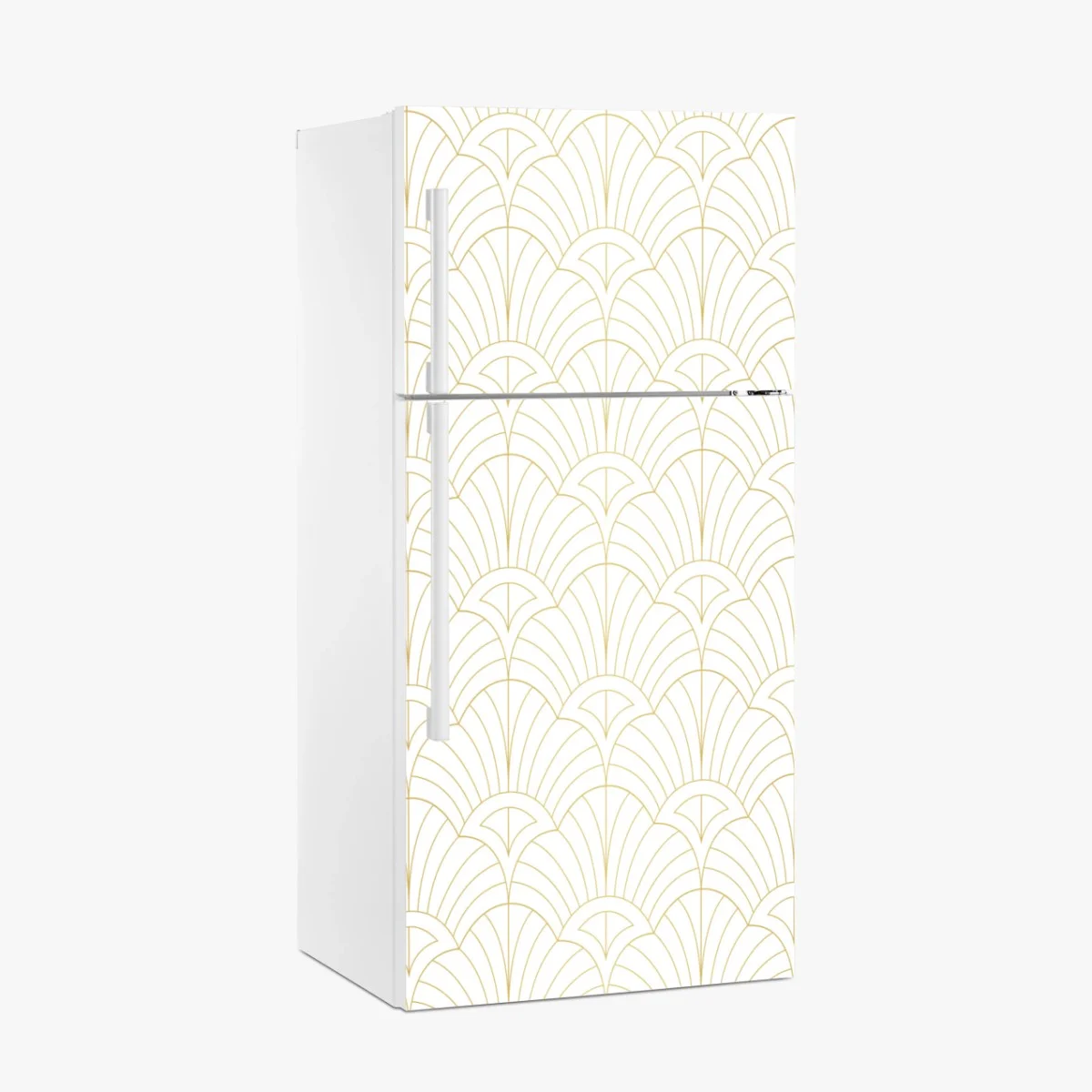 Kühlschrankaufkleber goldenes art deco muster – Wallnifity® Kühlschrankaufkleber goldenes art deco muster – Wallnifity®