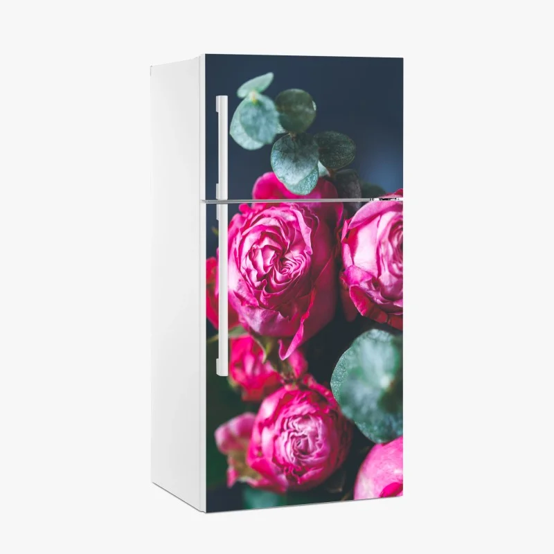 Kühlschrankaufkleber rosenbouquet makroaufnahme