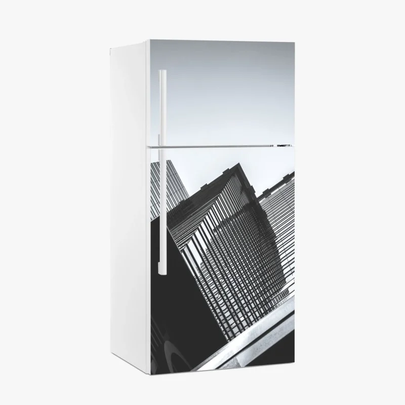 Kühlschrankaufkleber Hongkong hochhaus perspektive
