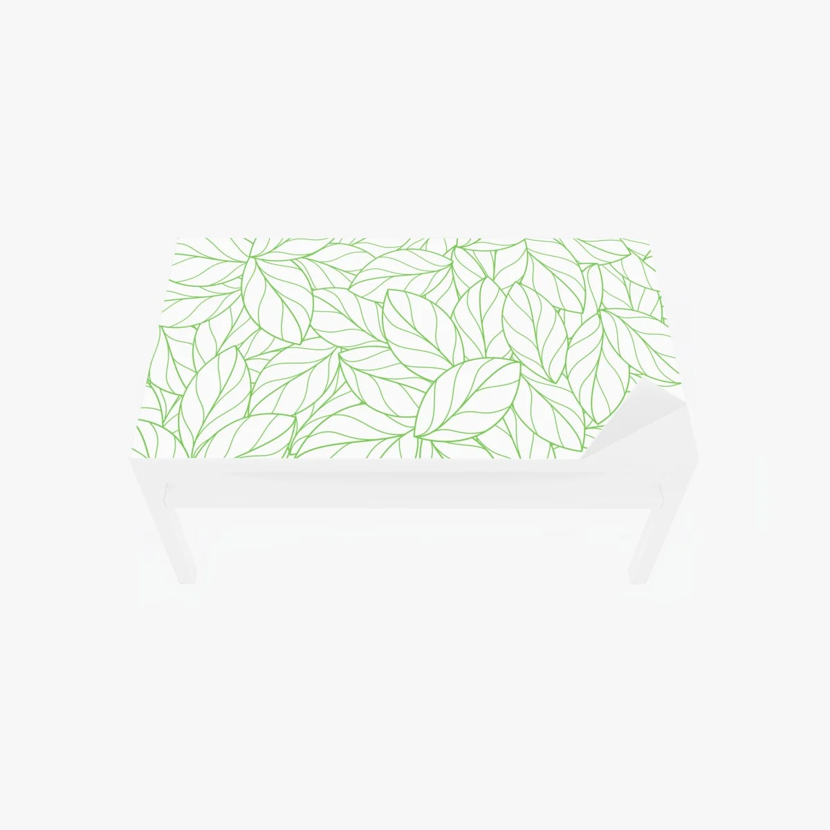 Tischaufkleber und Schreibtischaufkleber grünes blattmuster – Wallnifity® Tischaufkleber und Schreibtischaufkleber grünes blattmuster – Wallnifity®