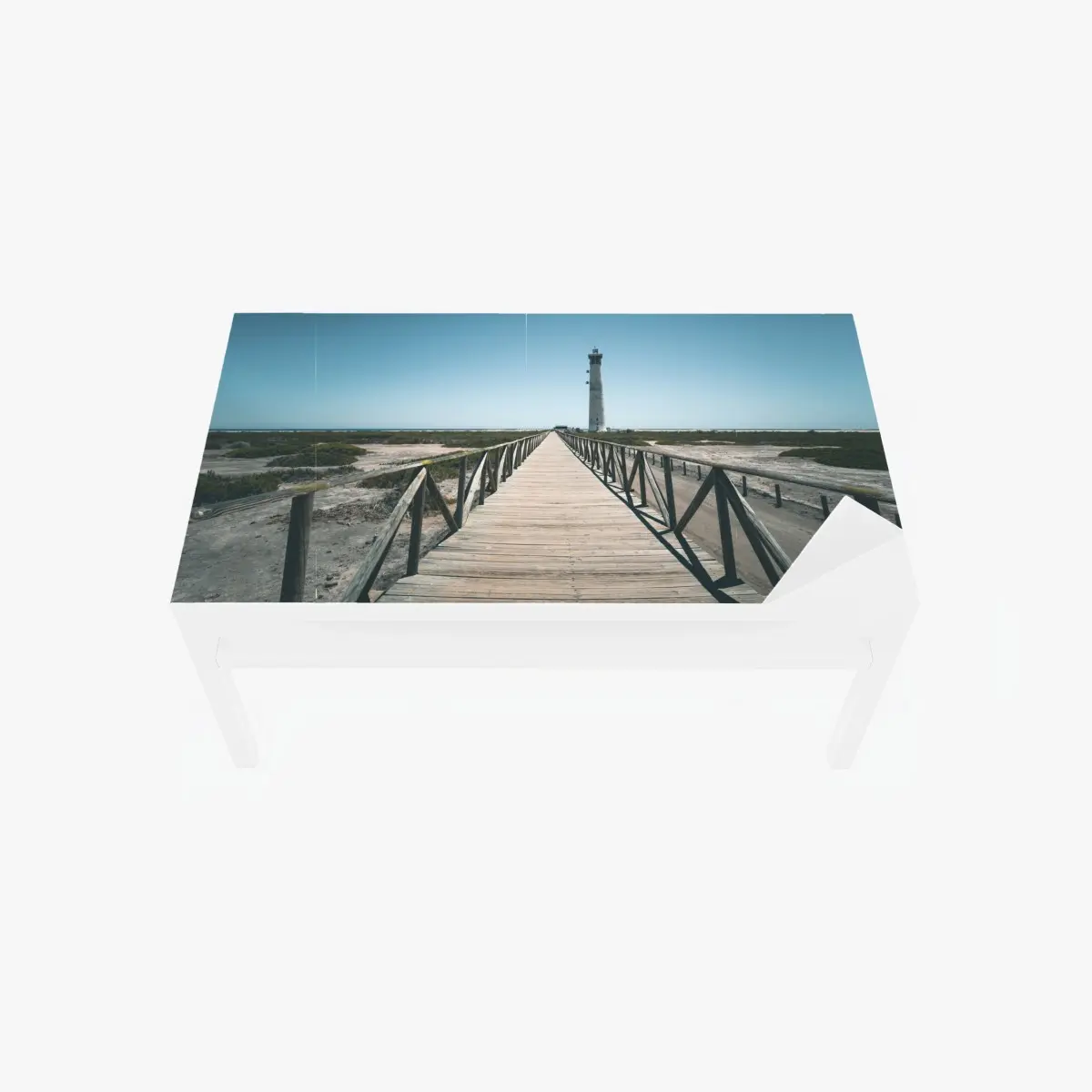 Tischaufkleber und Schreibtischaufkleber leuchtturm am ende des stegs – Wallnifity® Tischaufkleber und Schreibtischaufkleber leuchtturm am ende des stegs – Wallnifity®