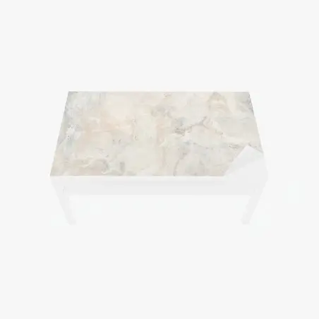 Tischaufkleber und Schreibtischaufkleber weiche beige marmorstruktur – Wallnifity®