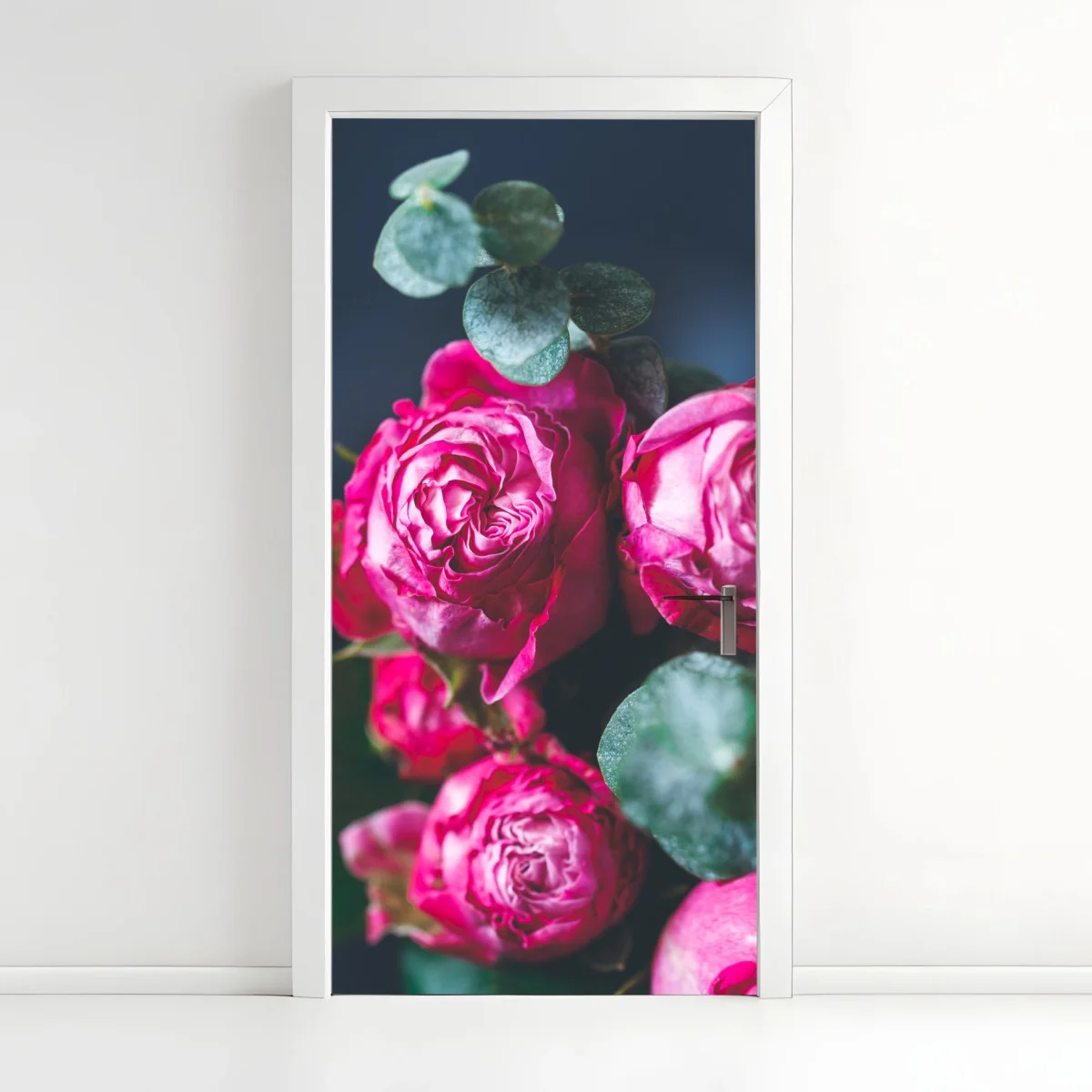 Türaufkleber rosenbouquet makroaufnahme – Wallnifity® Türaufkleber rosenbouquet makroaufnahme – Wallnifity®