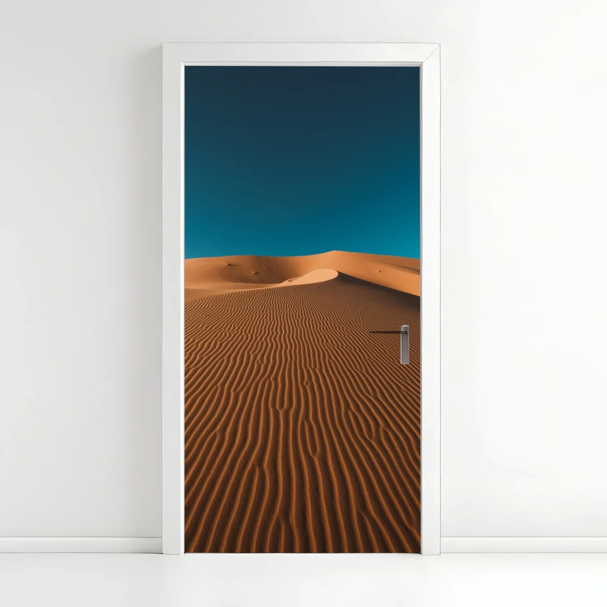 Türaufkleber goldene sanddünen unter tiefblauem himmel – Wallnifity® Türaufkleber goldene sanddünen unter tiefblauem himmel – Wallnifity®