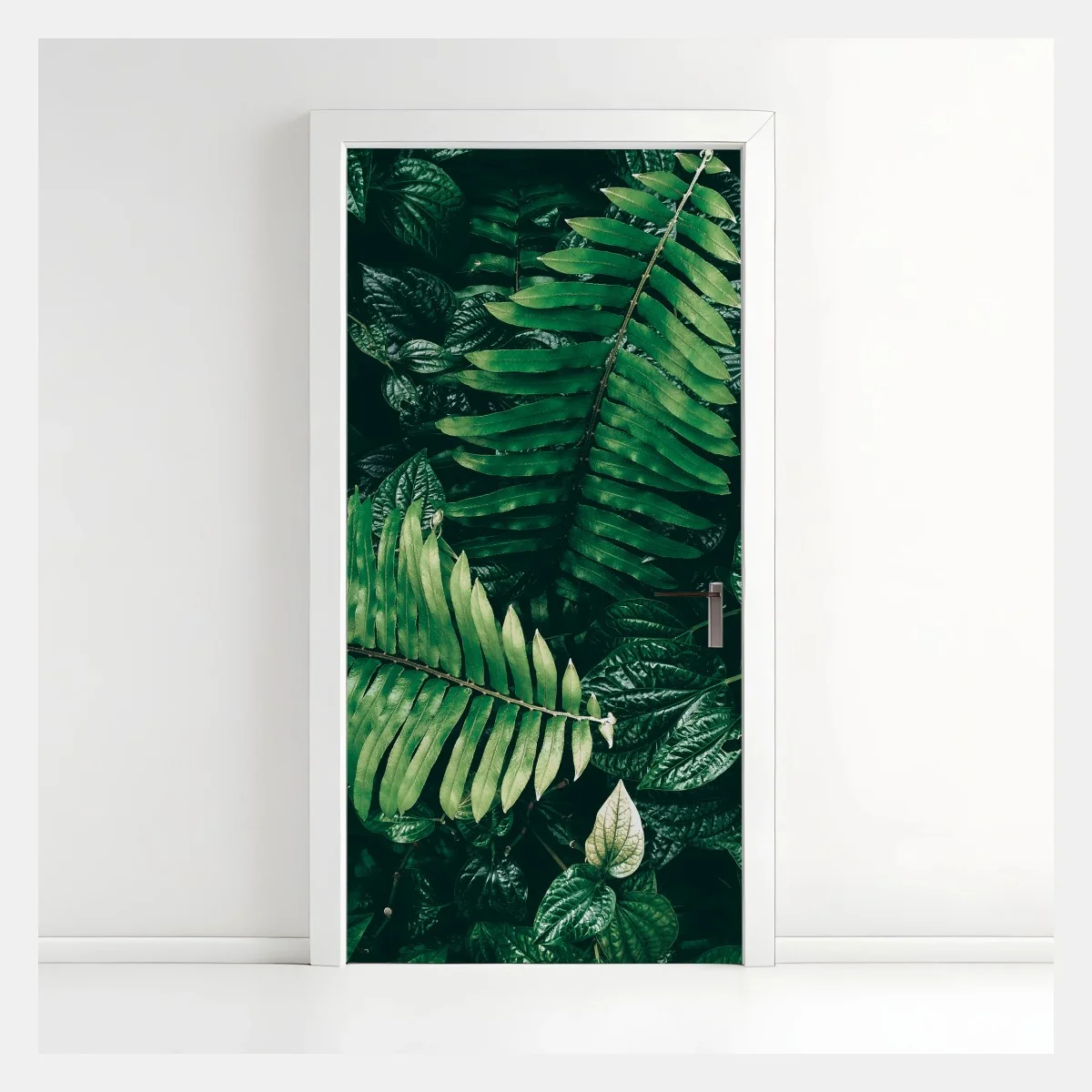 Türaufkleber üppige tropische blätter – Wallnifity® Türaufkleber üppige tropische blätter – Wallnifity®