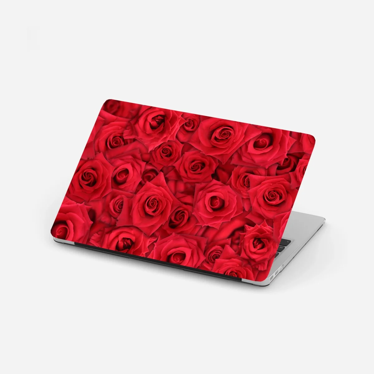 Laptop-Aufkleber leuchtende rote rosen collage – Wallnifity® Laptop-Aufkleber leuchtende rote rosen collage – Wallnifity®
