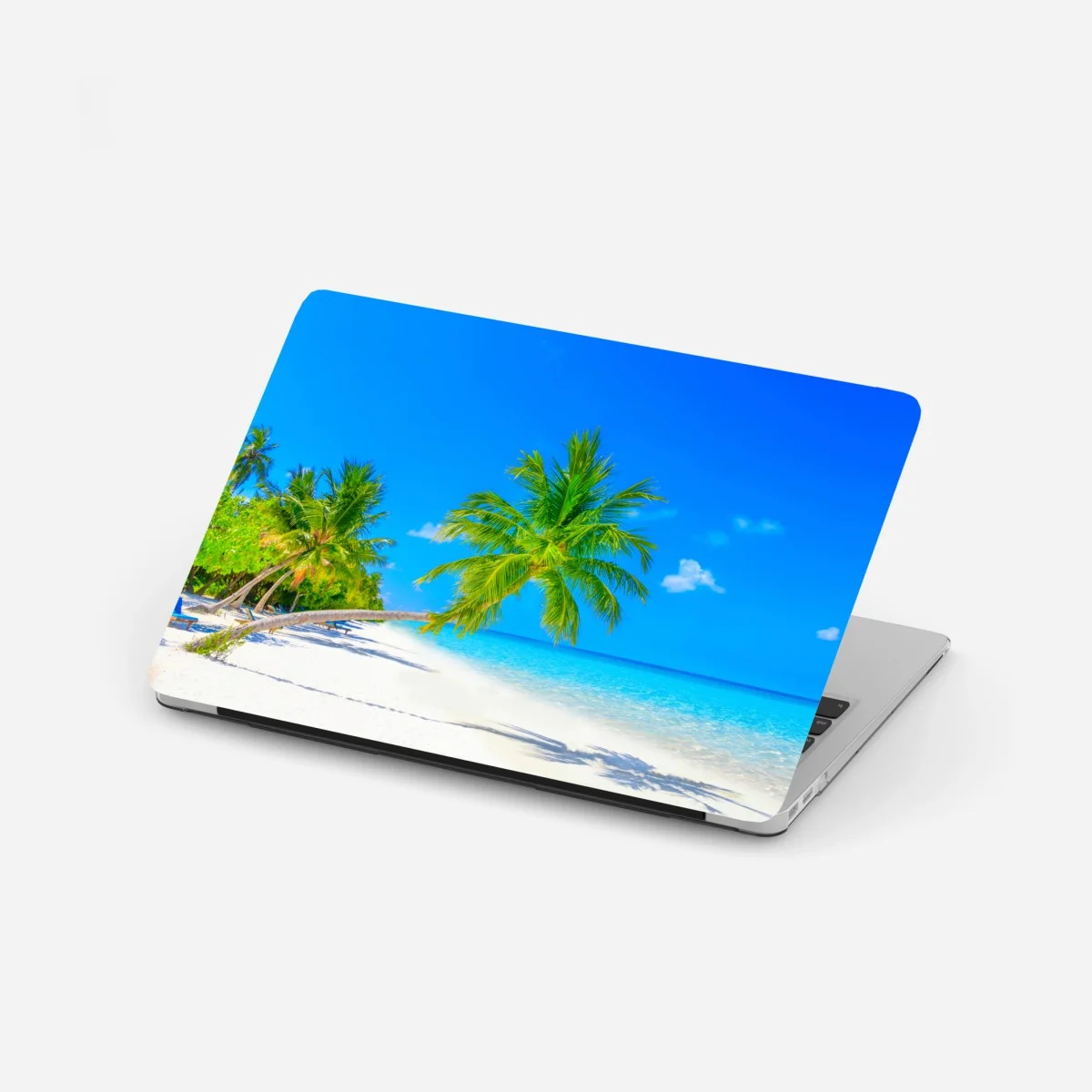 Laptop-Aufkleber traumhafte strandlandschaft auf den Malediven – Wallnifity® Laptop-Aufkleber traumhafte strandlandschaft auf den Malediven – Wallnifity®