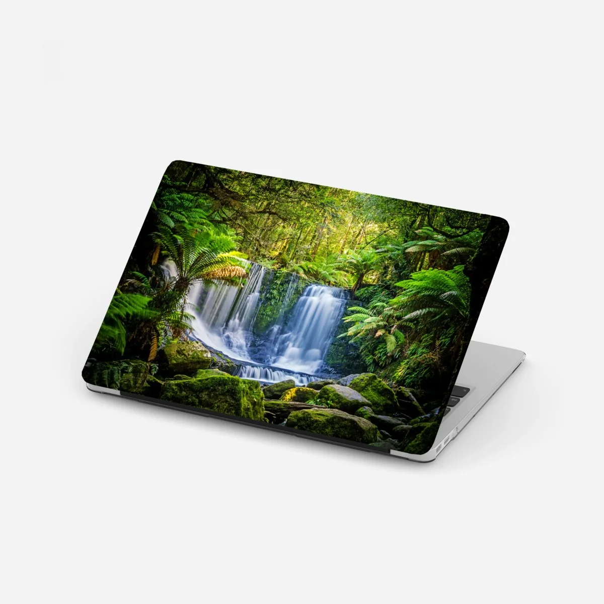 Laptop-Aufkleber üppiger wasserfall im Mt Field National Park, Tasmania – Wallnifity® Laptop-Aufkleber üppiger wasserfall im Mt Field National Park, Tasmania – Wallnifity®