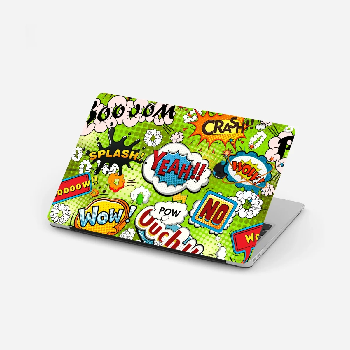 Laptop-Aufkleber lebhafte pop-art-comic-collage – Wallnifity® Laptop-Aufkleber lebhafte pop-art-comic-collage – Wallnifity®