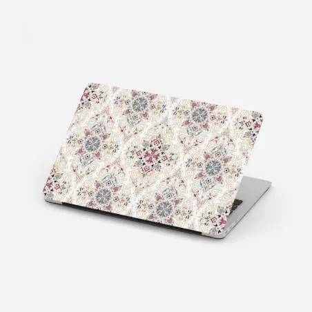 Laptop-Aufkleber ornamentales vintage-damastmuster – Wallnifity®