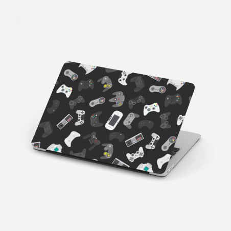 Laptop-Aufkleber retro controller muster – Wallnifity®