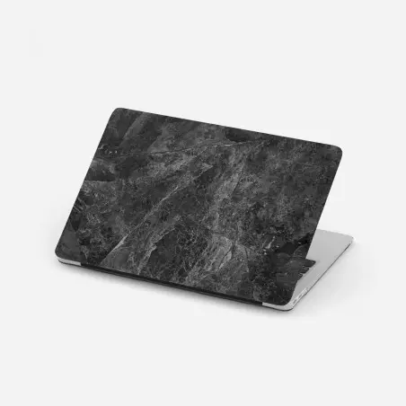 Laptop-Aufkleber dunkle marmortextur – Wallnifity®