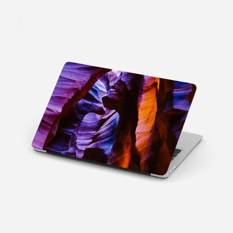 Laptop-Aufkleber lebhafte felsformationen in der schlucht