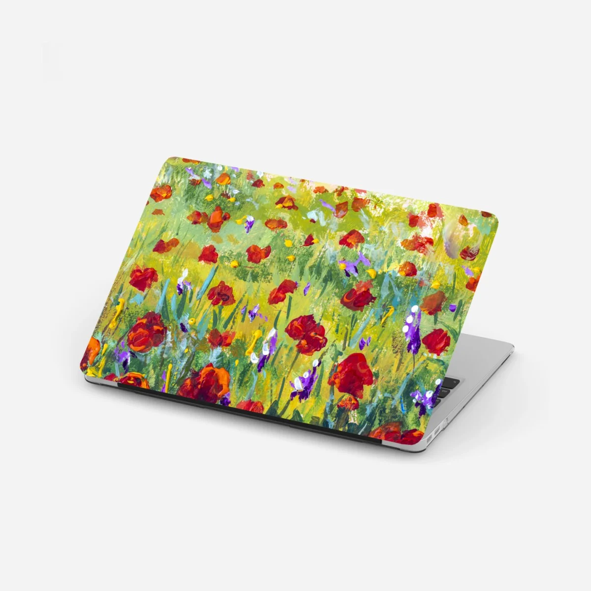 Laptop-Aufkleber impressionistische mohnwiese – Wallnifity® Laptop-Aufkleber impressionistische mohnwiese – Wallnifity®