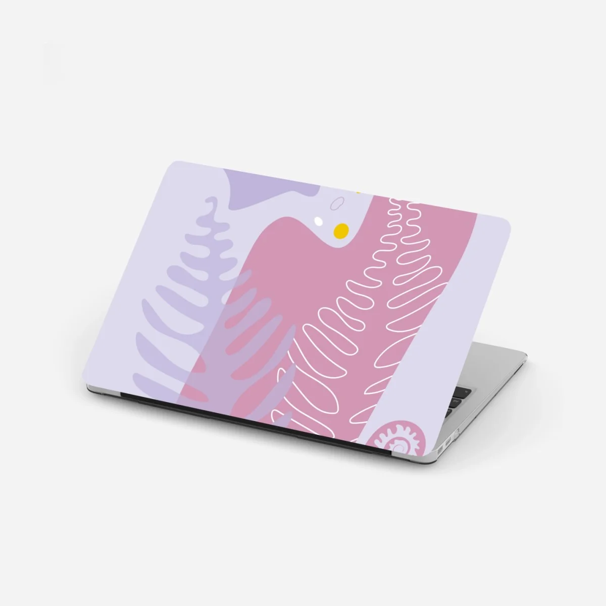 Laptop-Aufkleber zarte pastell-botanische abstraktion – Wallnifity® Laptop-Aufkleber zarte pastell-botanische abstraktion – Wallnifity®