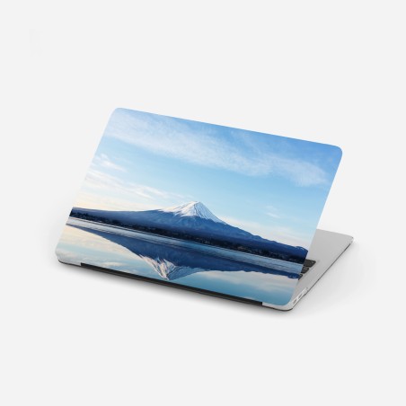 Laptop-Aufkleber berg Fuji spiegelung im see – Wallnifity®