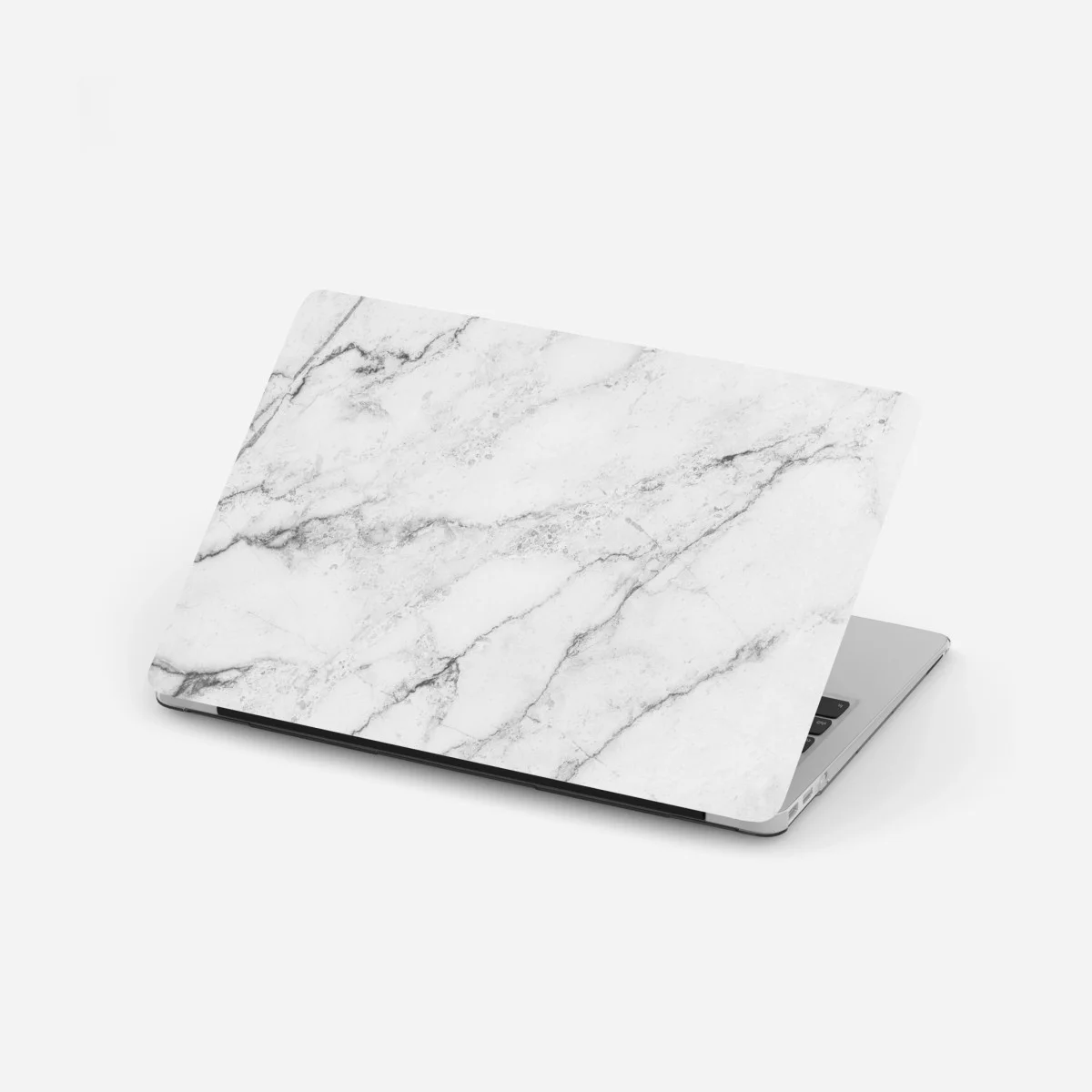 Laptop-Aufkleber weiße marmortextur mit grauen adern – Wallnifity® Laptop-Aufkleber weiße marmortextur mit grauen adern – Wallnifity®