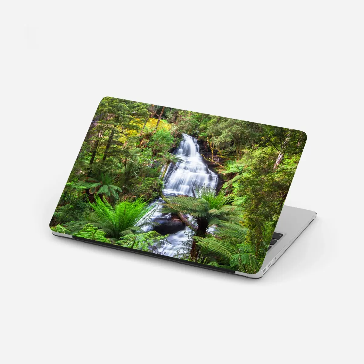 Laptop-Aufkleber Triplet Falls wasserfall im Great Otway National Park – Wallnifity®
