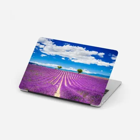 Laptop-Aufkleber lavendelfelder in Provence – Wallnifity®