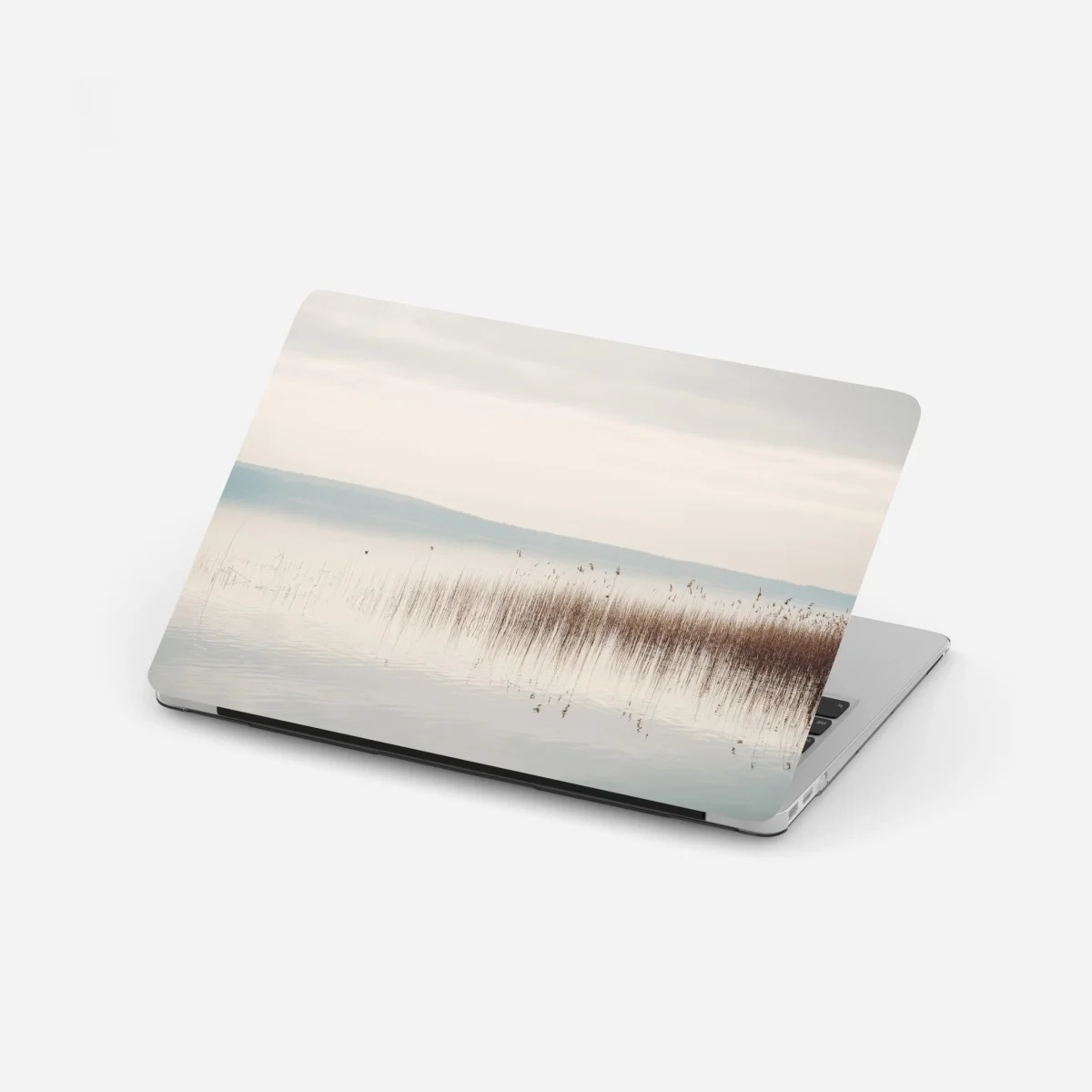 Laptop-Aufkleber ruhige schilfzone am see – Wallnifity® Laptop-Aufkleber ruhige schilfzone am see – Wallnifity®